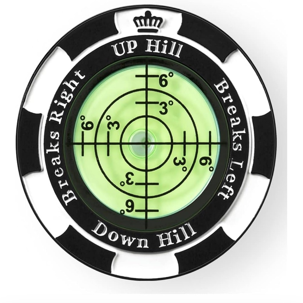 SlopeMaster ProGreen Reader Golf Ball Marker High Precision Green Reading aid